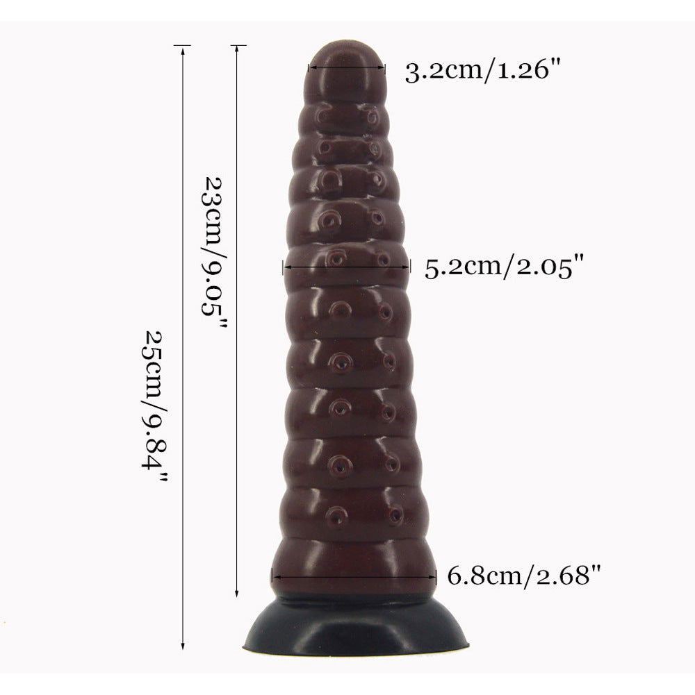 Silicone Realistic Dildo with Suction Cup for Adults