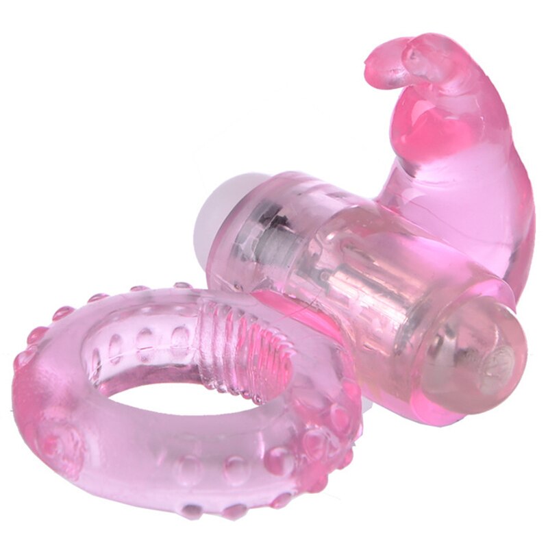Rabbit Vibrating Ring and Lock for Men