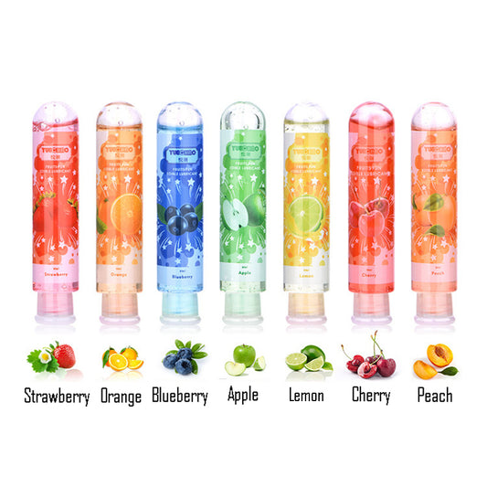 80ML Fruit-Flavored Water-Based Lubricant for Adults