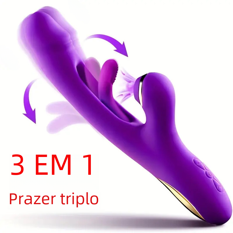 Third Generation Adult Female Vibrator with Suction