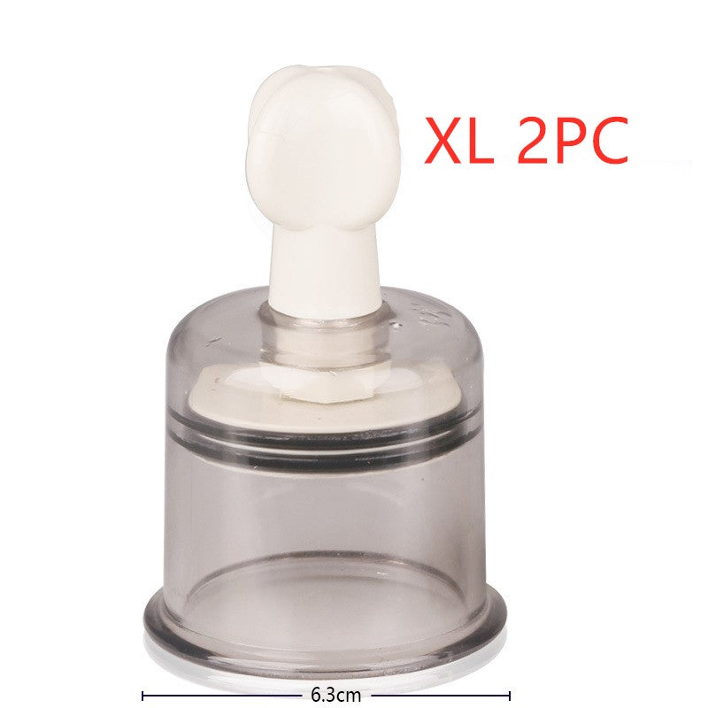 Vacuum Breast Pump and Massager for Adult Pleasure