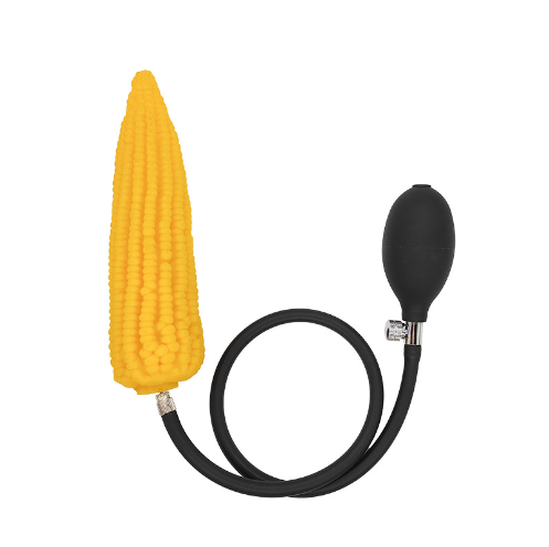 Silicone Inflatable Cucumber-Shaped Dildo Extension