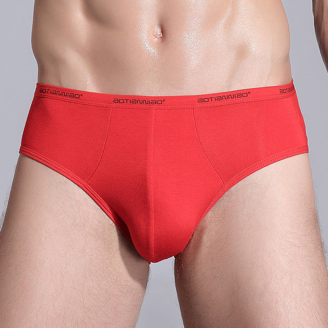 5XL Men's Modal Bamboo Breathable Underwear Briefs