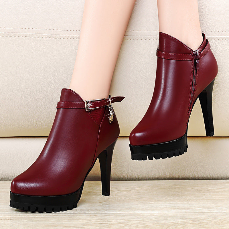 Pointed High Heel Women's Shoes, Sexy Versatile Flats
