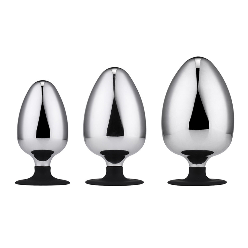 Large Metal Butt Plug for Adult Pleasure and Expansion