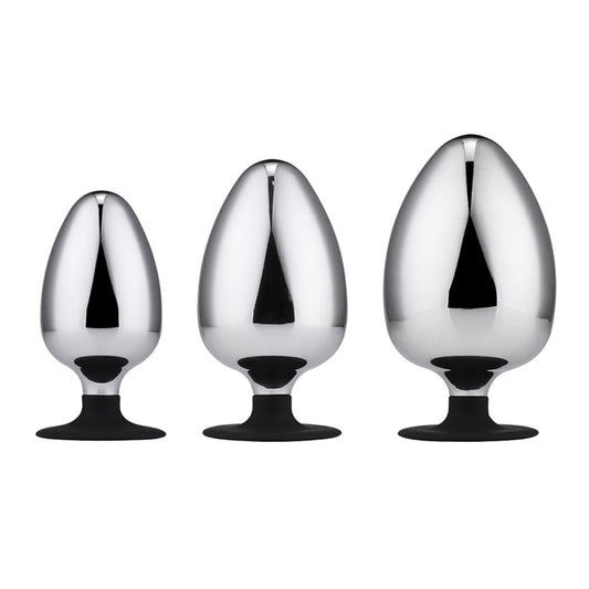 Large Metal Butt Plug for Adult Pleasure and Expansion