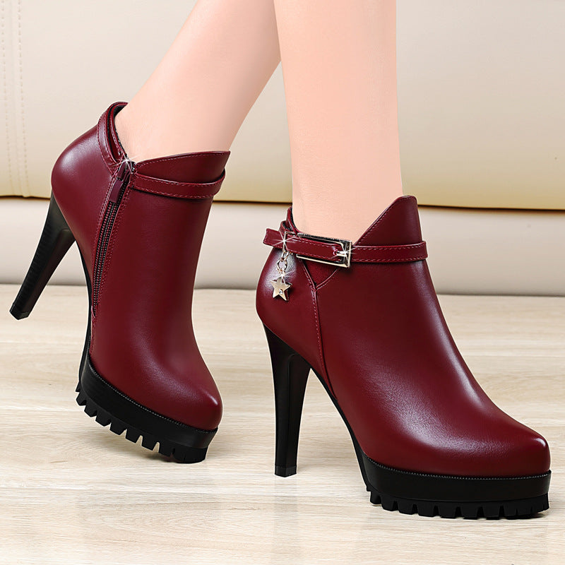 Pointed High Heel Women's Shoes, Sexy Versatile Flats