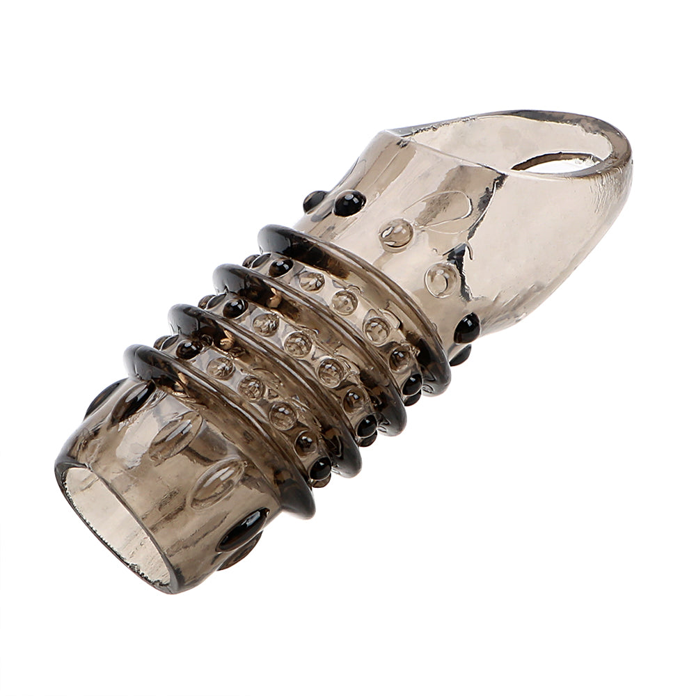 Men's Wolf Tooth Locking Crystal Penis Ring