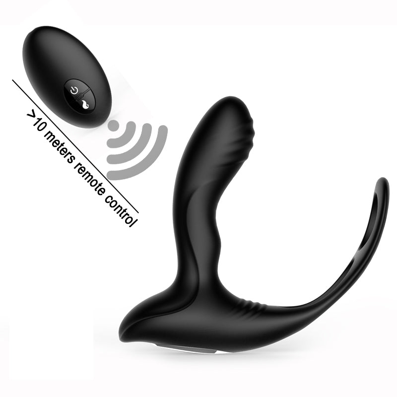 Prostate Massager and Vibrating Anal Plug for Adults