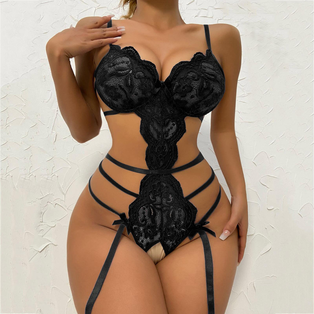 Lace Teddy Underwear for Couples and Valentine's Day
