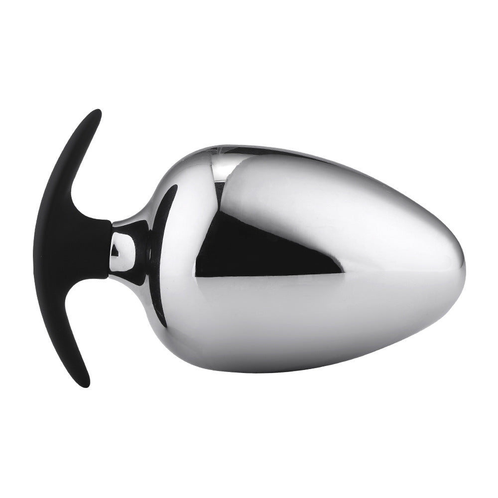 Large Metal Butt Plug for Adult Pleasure and Expansion