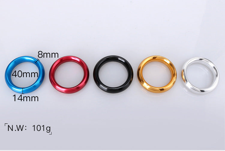 Metal Stainless Steel Penis Ring - Delay and Locking Toy