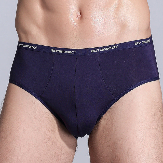 5XL Men's Modal Bamboo Breathable Underwear Briefs