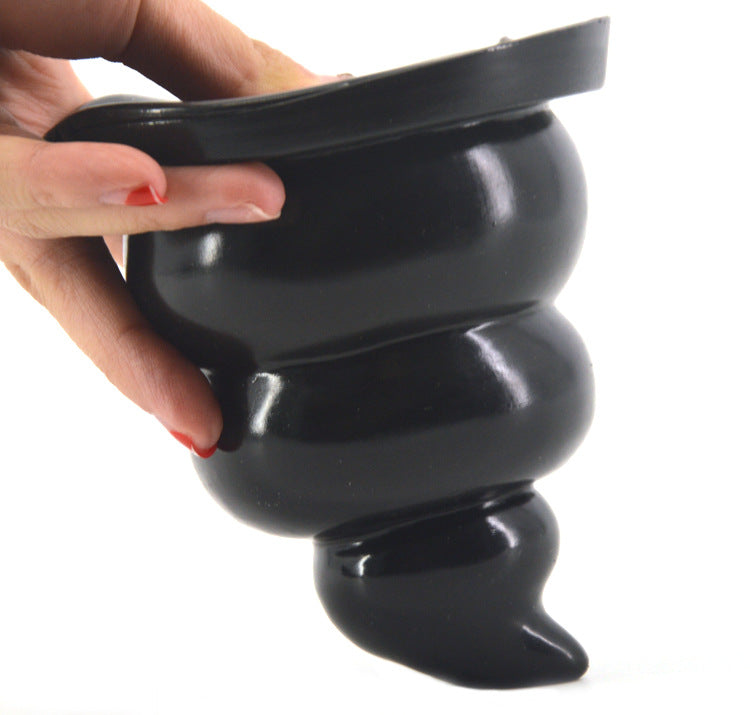 Realistic Adult Toy with Butt Texture and Anal Plug