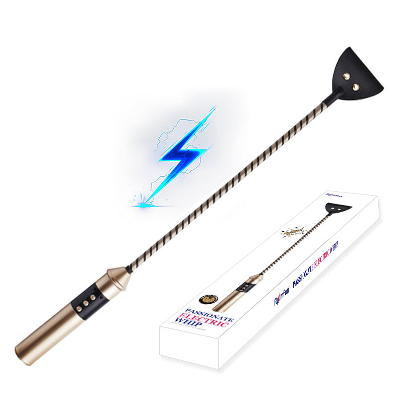 "Electro Pulse Whip for Sensual Play Products"