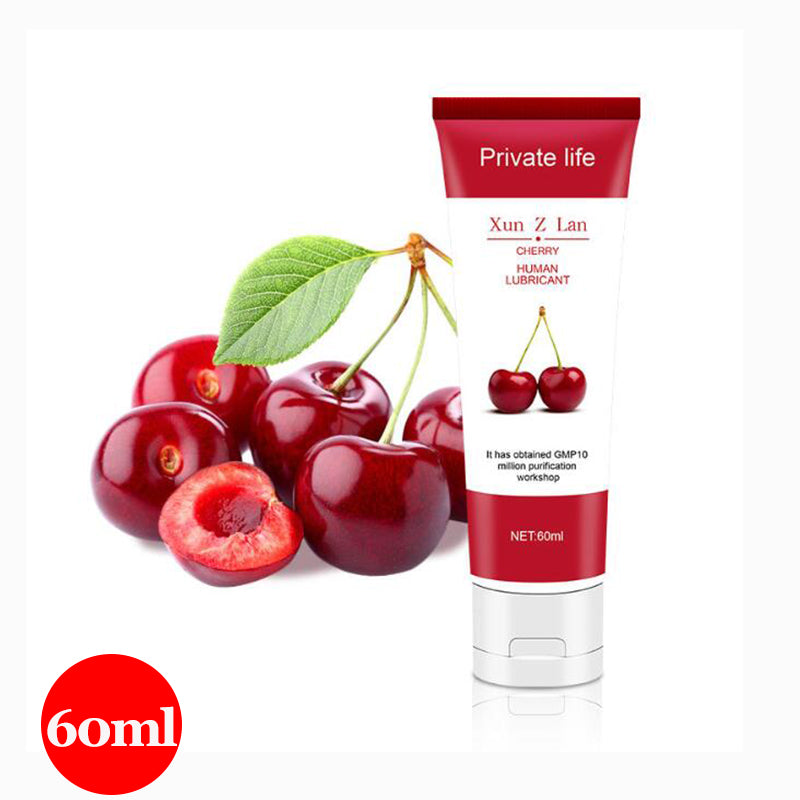 Cherry Flavored Water-Based Lubricant for Adults