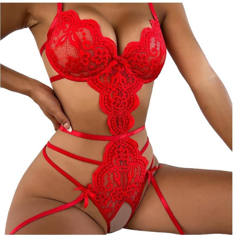 Lace Teddy Underwear for Couples and Valentine's Day