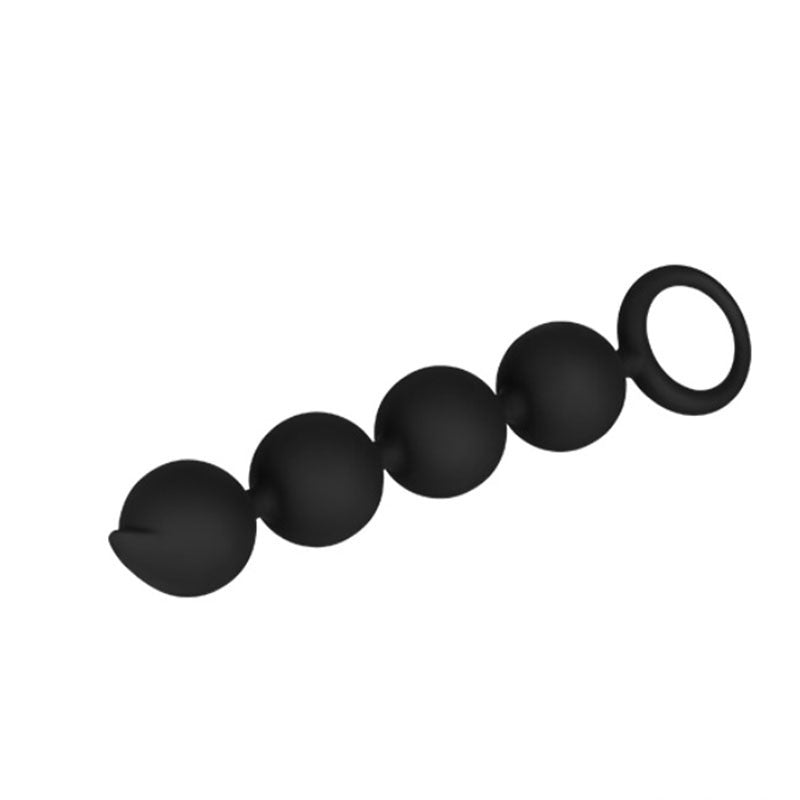 Silicone Anal Beads and Plug for Male and Female Use