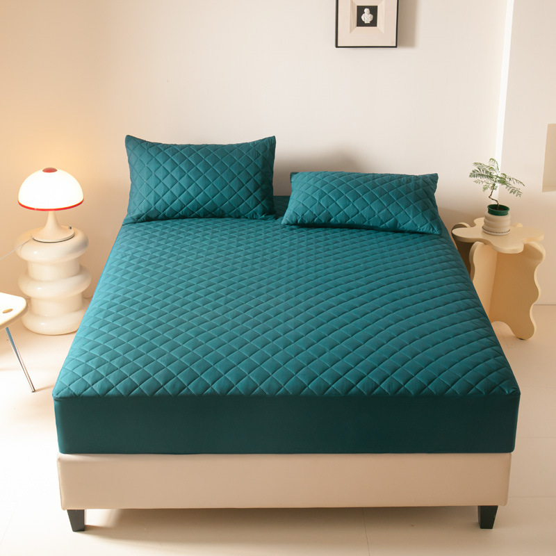 Solid Color Household Class A Waterproof To Prevent Leakage Of Urine Fitted Sheet