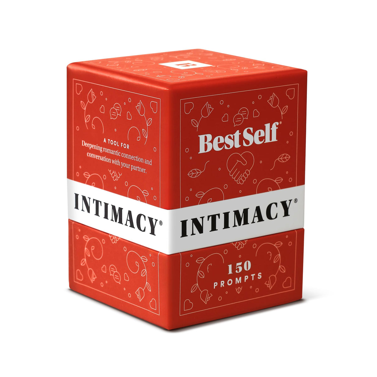 BestSelf Intimacy Deck 150 Relationship Building Conversation Cards Starters Couples Games Meaningful Couples Card Game - Romantic Couples Strengthen Relationship Cards and Questions for Couples