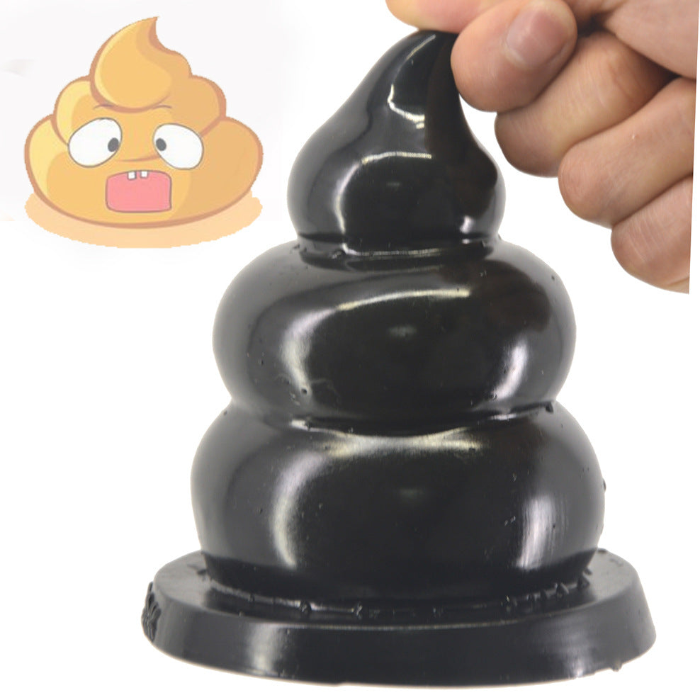 Realistic Adult Toy with Butt Texture and Anal Plug