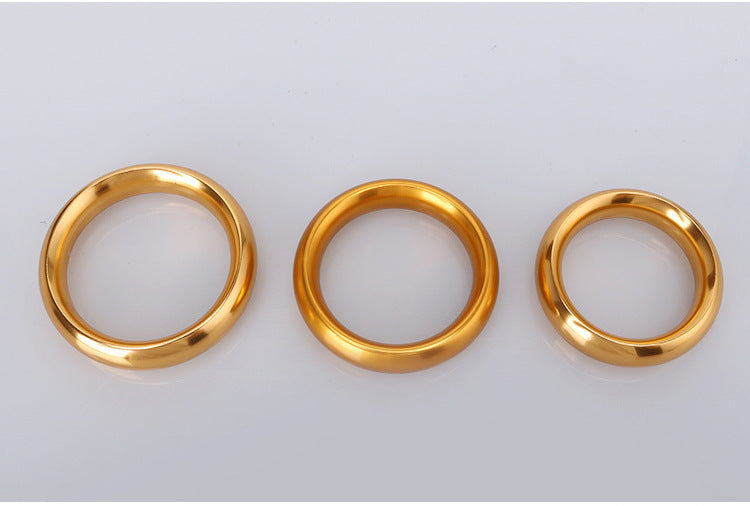 Metal Stainless Steel Penis Ring - Delay and Locking Toy