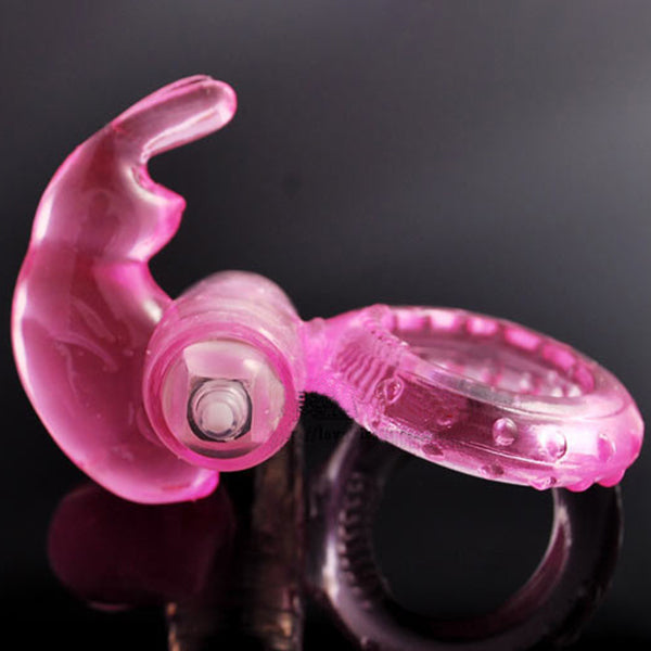 Rabbit Vibrating Ring and Lock for Men
