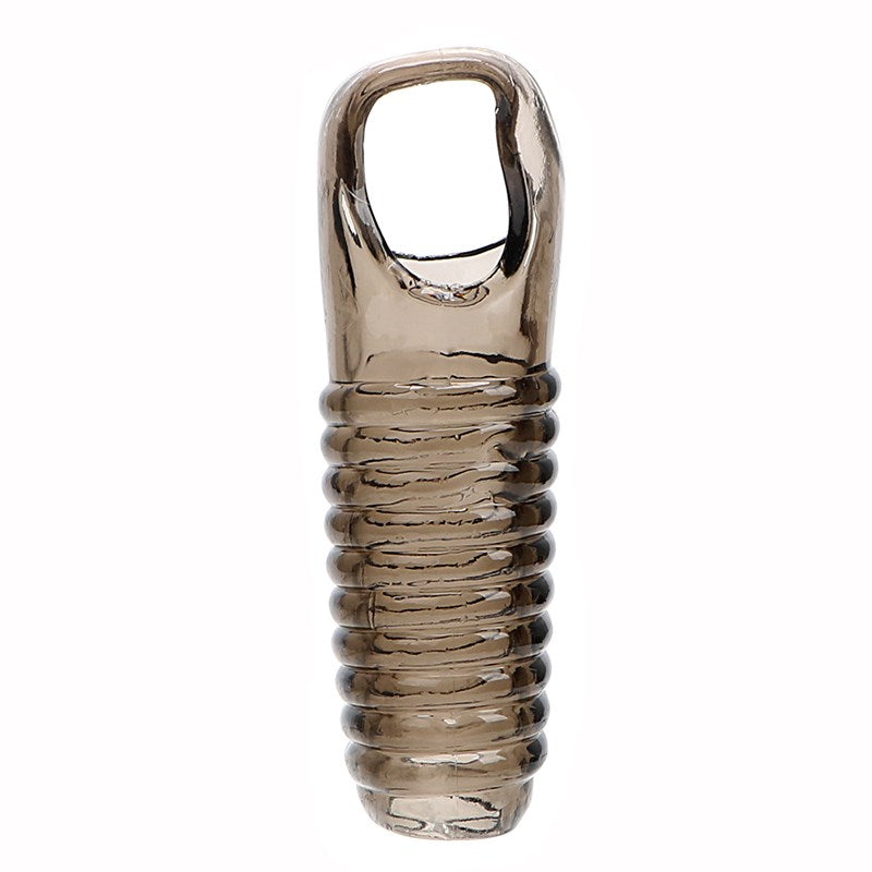 Men's Wolf Tooth Locking Crystal Penis Ring
