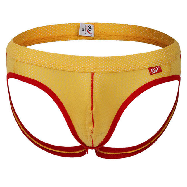 Men's Breathable Mesh Thong G-String Briefs Lingerie