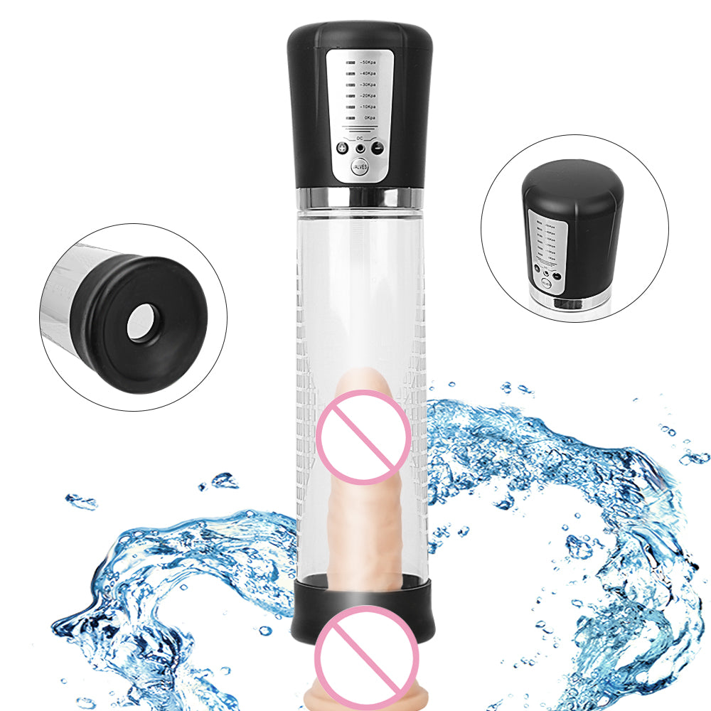 Electric Manual Vacuum Penis Stretching Pump Trainer