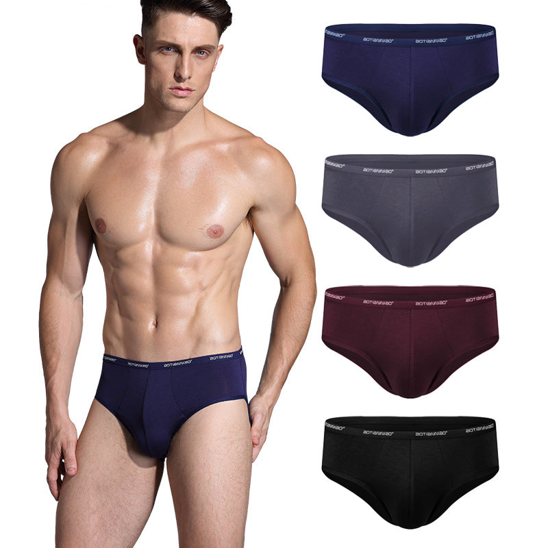 5XL Men's Modal Bamboo Breathable Underwear Briefs