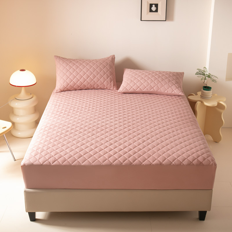 Solid Color Household Class A Waterproof To Prevent Leakage Of Urine Fitted Sheet