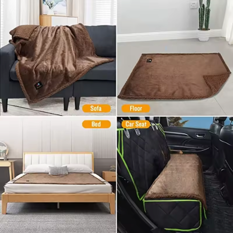 Luxurious Sherpa Waterproof Blanket