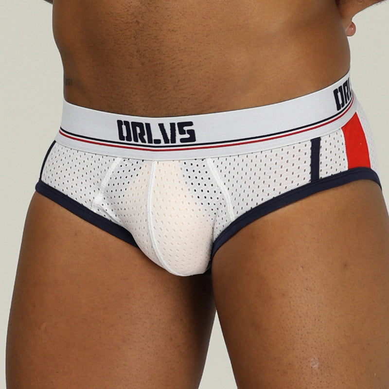 Men's Breathable Mesh Underwear - Simple Style