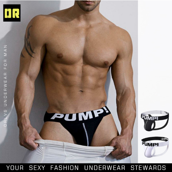 JOCKMAIL Men's Super Sexy Cotton Thong Underwear