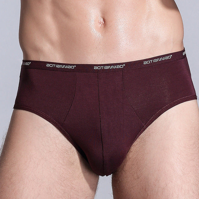 5XL Men's Modal Bamboo Breathable Underwear Briefs