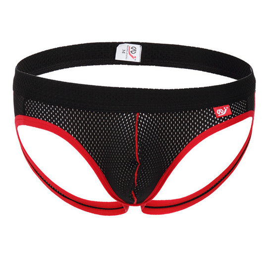 Men's Breathable Mesh Thong G-String Briefs Lingerie