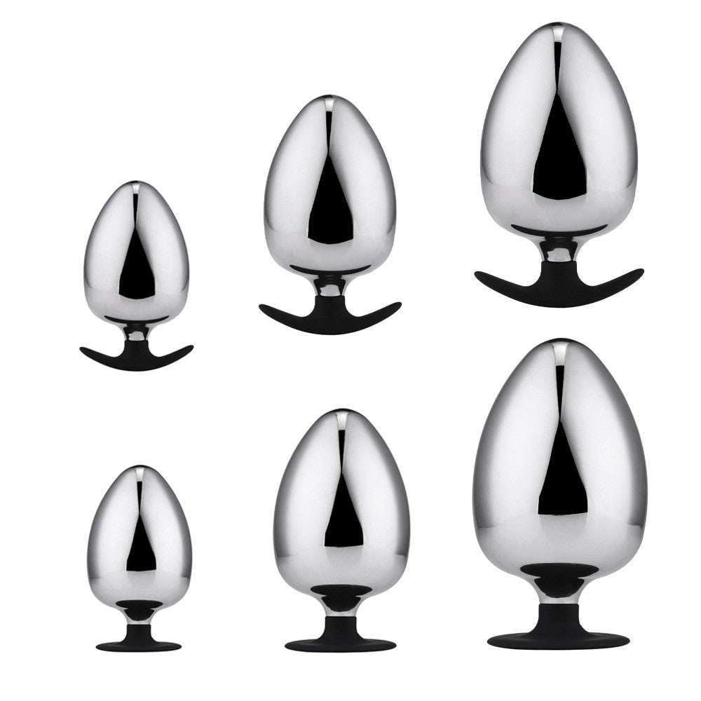 Large Metal Butt Plug for Adult Pleasure and Expansion