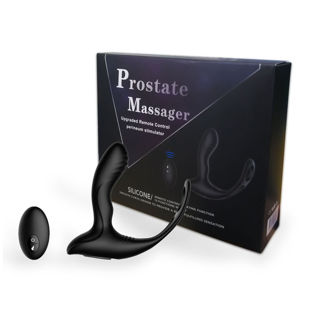 Prostate Massager and Vibrating Anal Plug for Adults